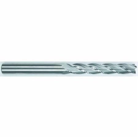 Morse End Mill, Center Cutting Extra Long Length Single End, Series 5951, 1 Cutter Dia, 6 Overall Lengt 58564